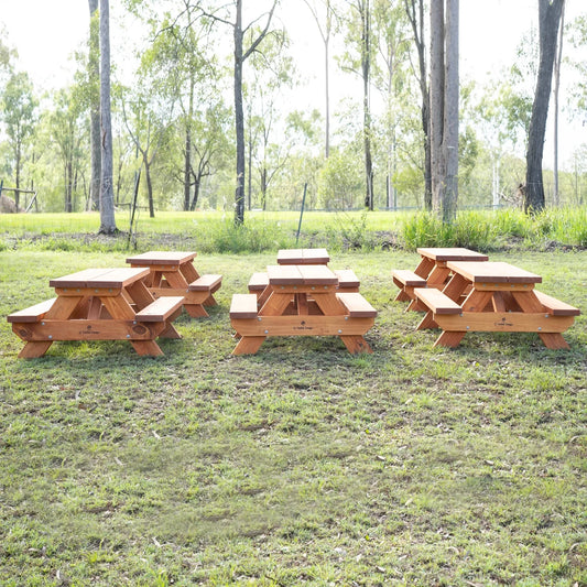Commercial Picnic Tables for Brisbane Childcare Project