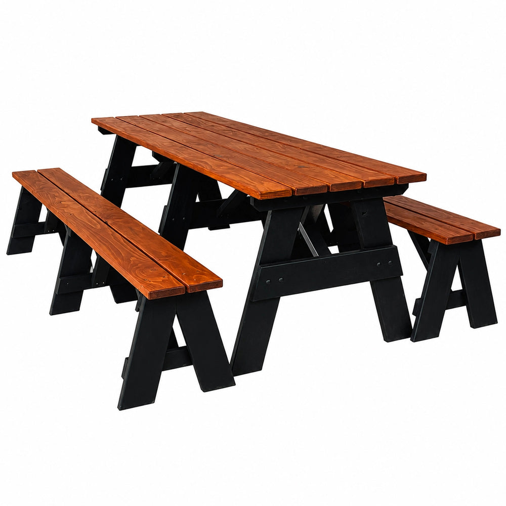 A Frame Picnic Table By JJ Timber Designs