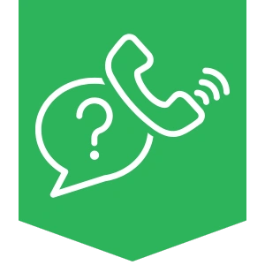Phone and chat icon indicating JJ Timber Design customer support.